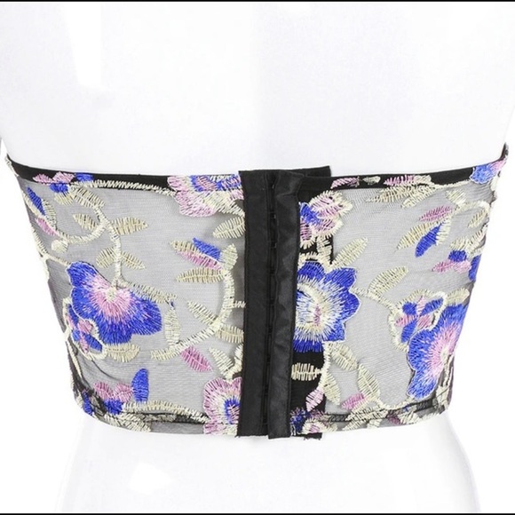 🌸 ZSA ZSA Mesh Sexy Tube Top Corset 💫 - Picture 6 of 10